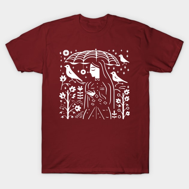 Abstract Woman T-Shirt by n23tees